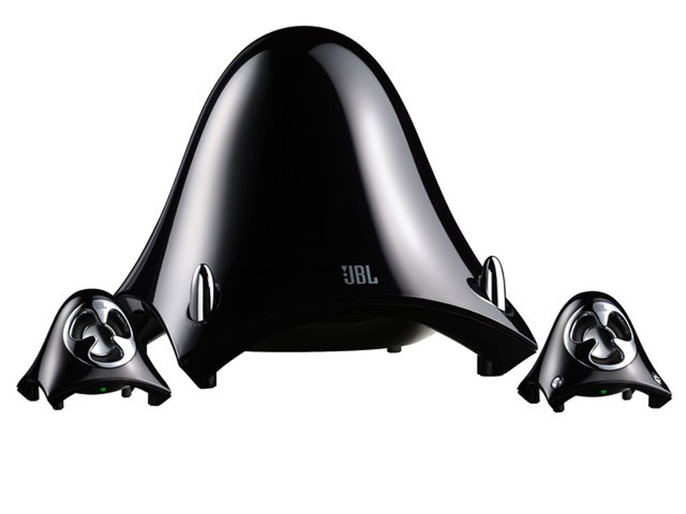 CREATURE 2 - Black - 3-Piece Desktop Speaker System - Hero